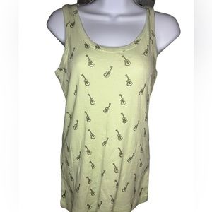 Kate quinn med ribbed‎ guitar tank NWT